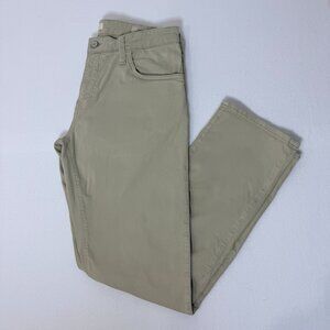 Mavi Jeans Zach Straight Leg Mens Khaki Pants Size 34/32 Cotton Blend
